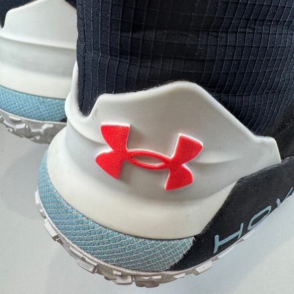 Under Armour HOVR Stormproof Hiking Boots Black Red Men's M15 W16.5 - Picture 4 of 11